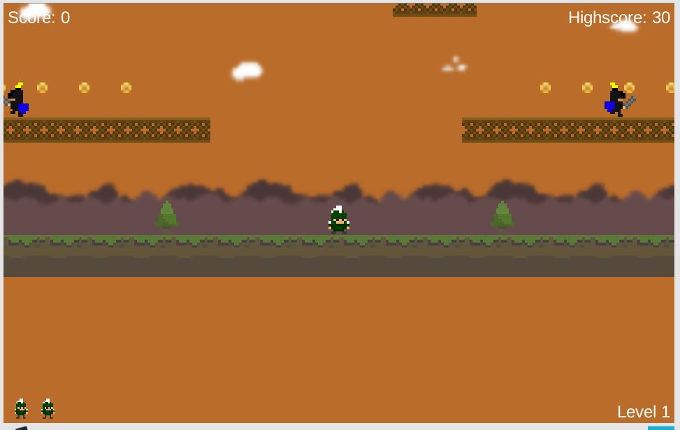 Sparty Game Screenshot