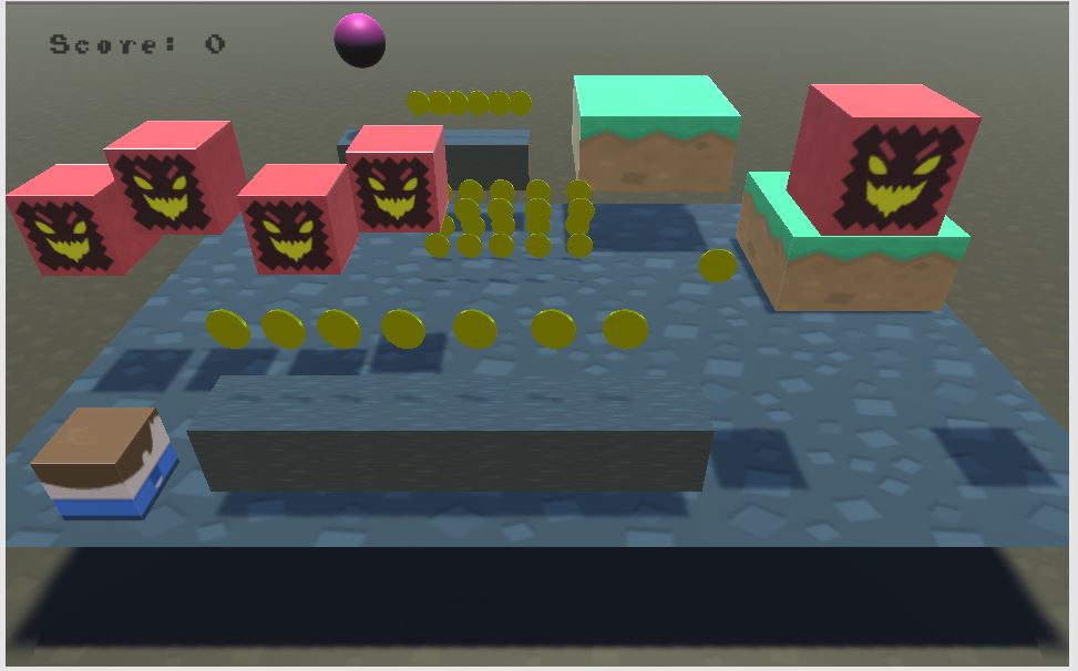 Cube Platformer Screenshot